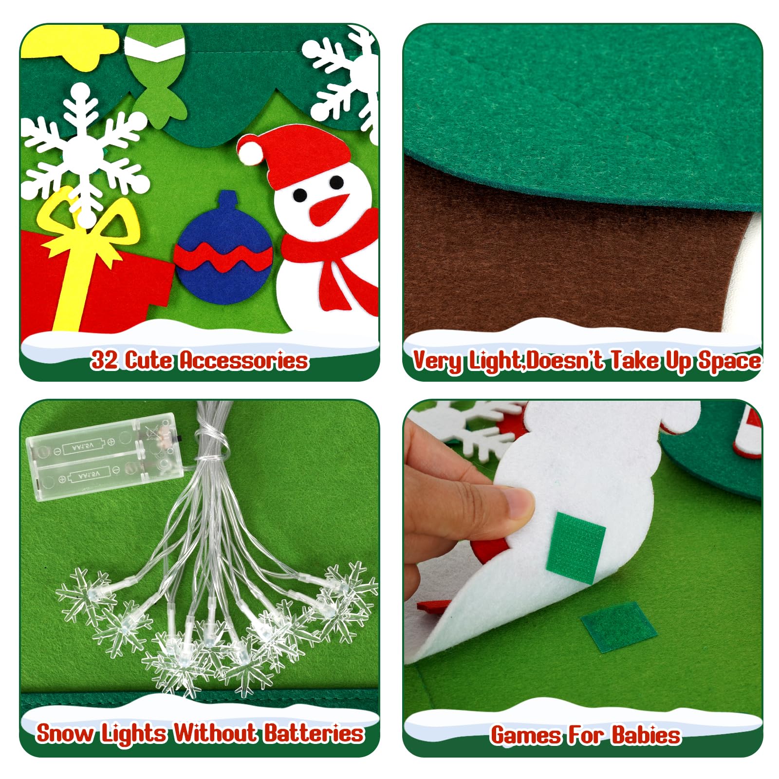 YEAHBEER child decorating tree shows hands-on learning benefit