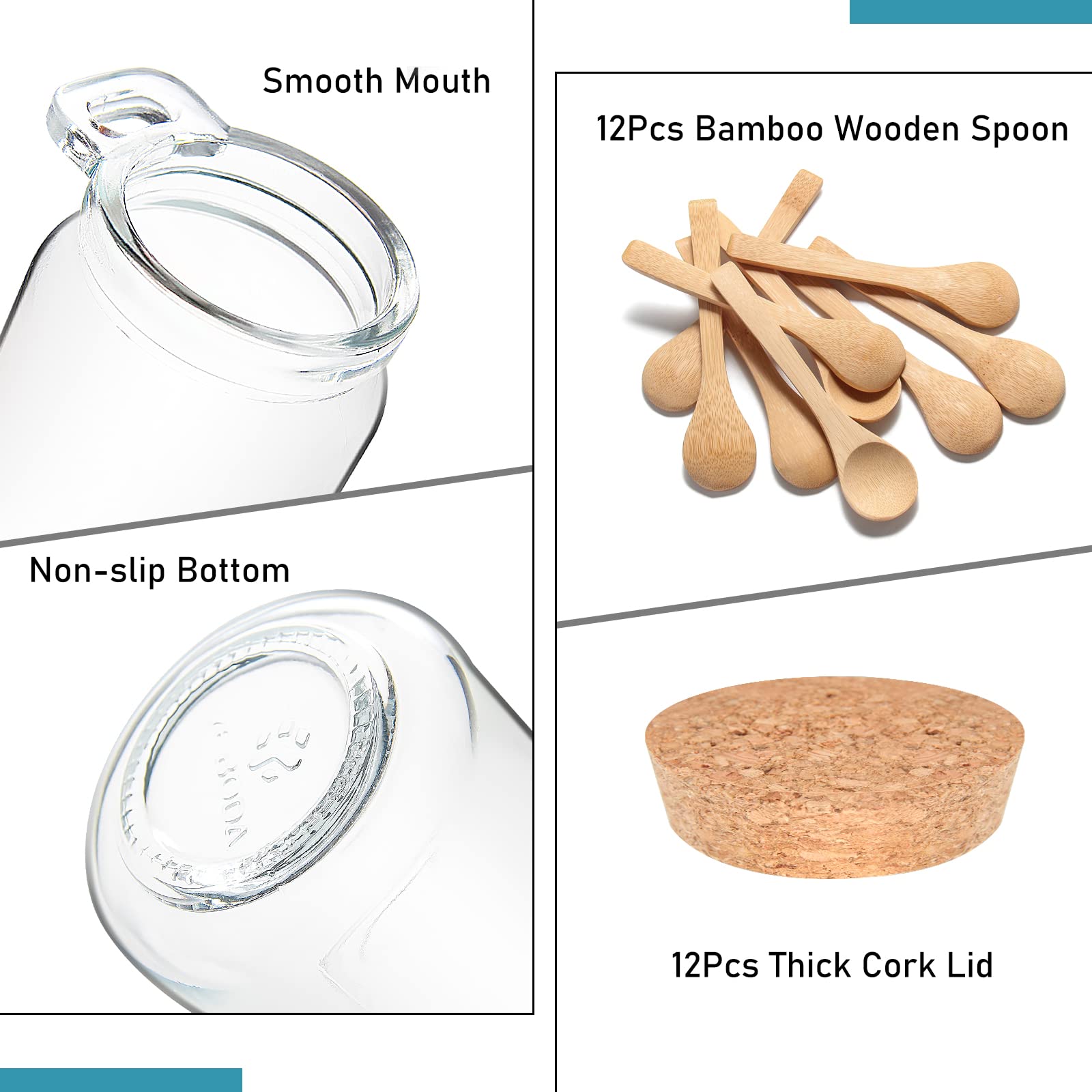 YEBODA wooden spoon detail demonstrating scoop shape for precise portions