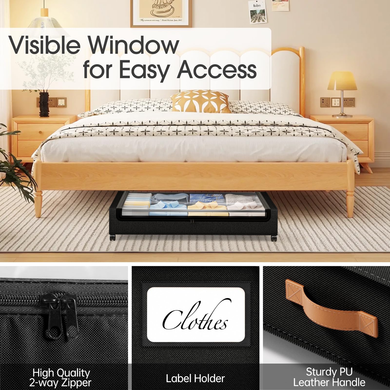 Yecaye folded flat to save room showing compact storage convenience benefit