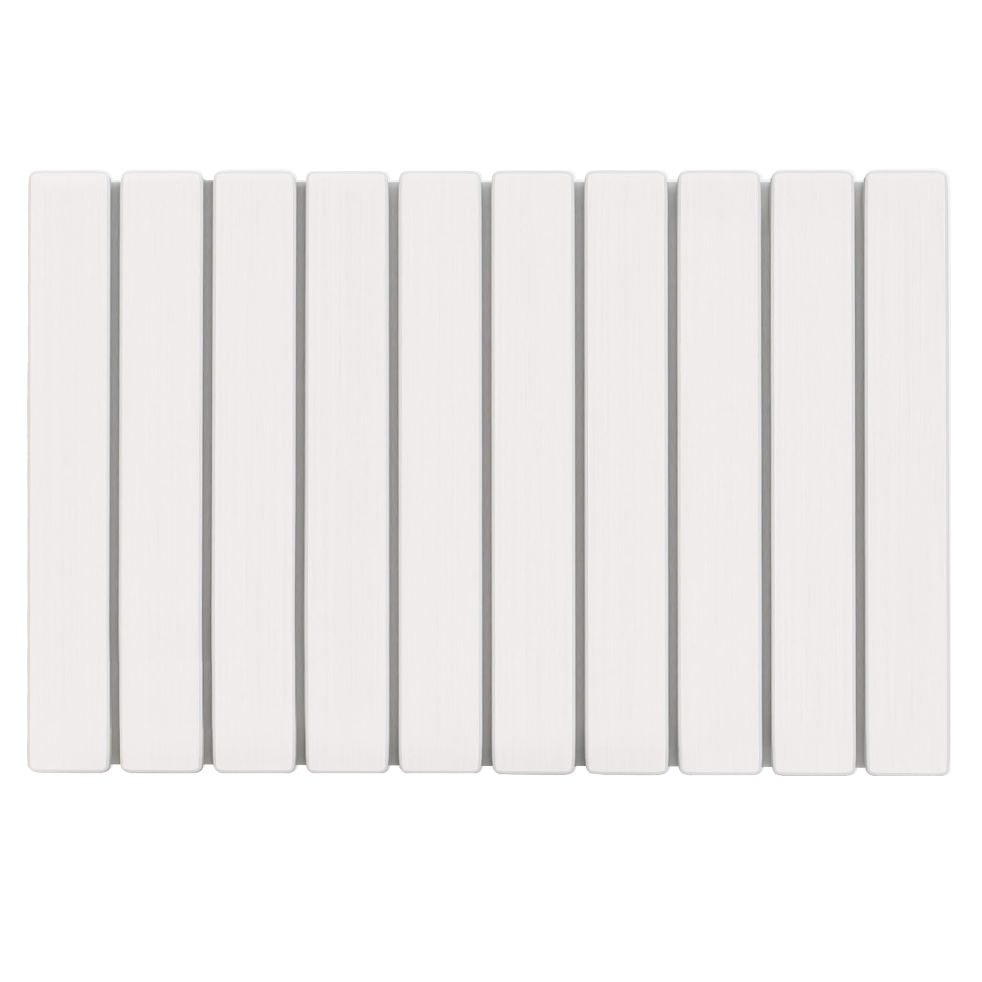 YEECOPON front view of stone bath mat showing sleek finish and fast drying
