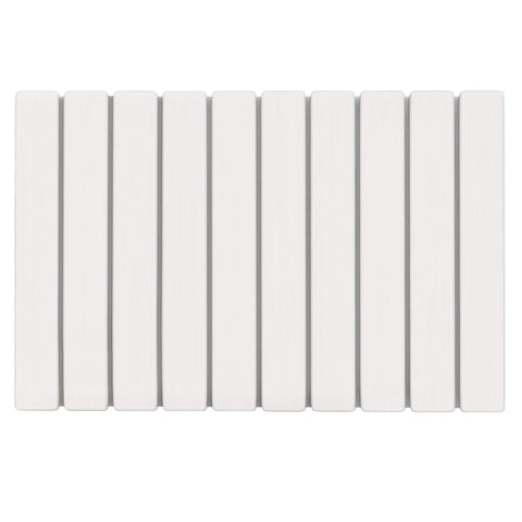YEECOPON front view of stone bath mat showing sleek finish and fast drying