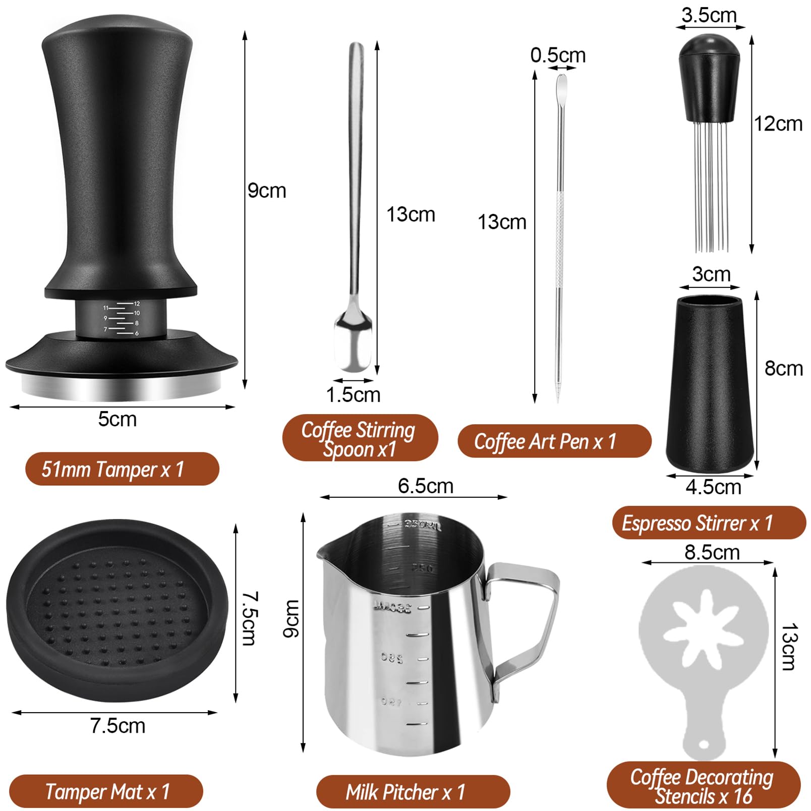 Yeelan silicone tamper mat with stirring spoon protecting counters