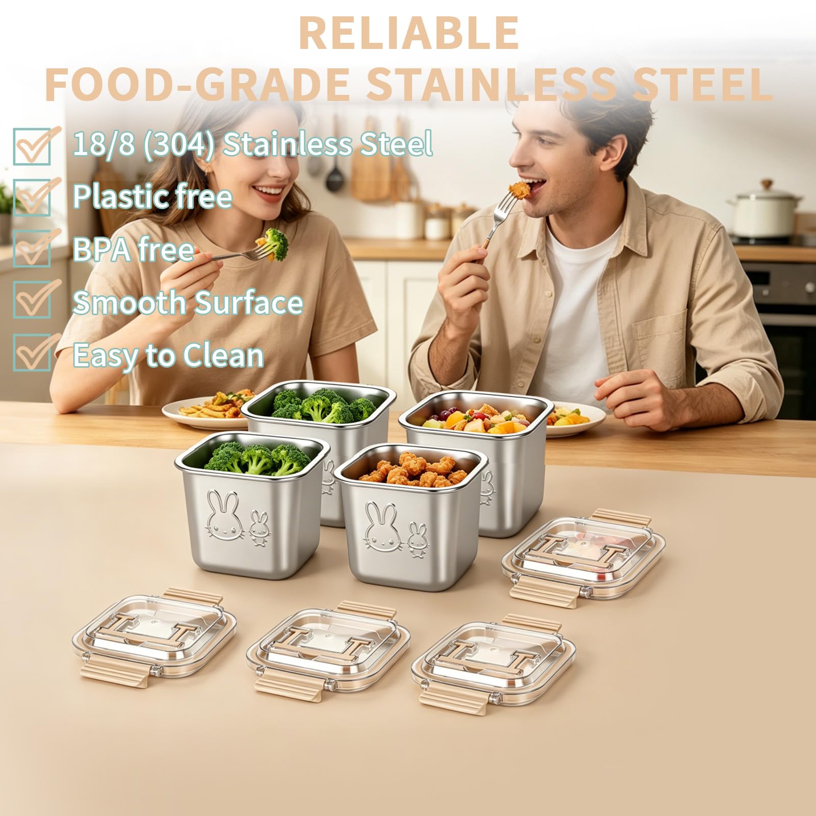 YEJZXY double-side snap lock detail ensuring leakproof confidence
