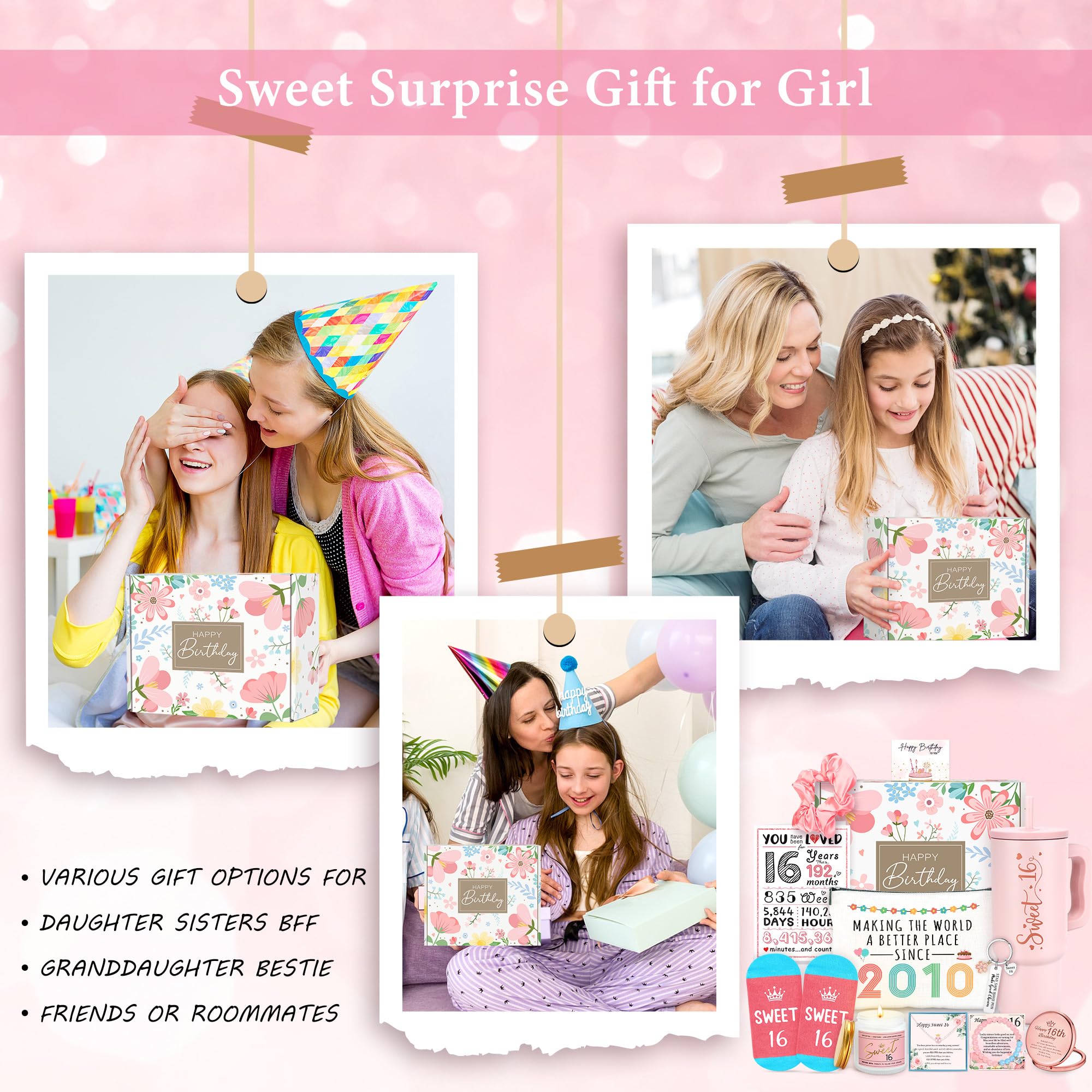 YENCHORN gift bag with birthday card ready for immediate presentation