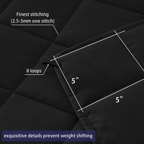 yescool blanket laid on queen mattress showing how it fits without overhang for neat appearance
