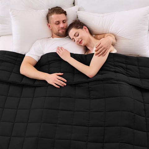 yescool front view of king size blanket showing full coverage and breathable fabric
