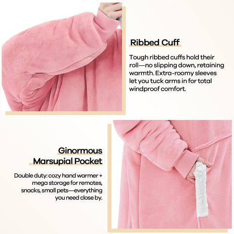 yescool hood and flannel fabric detail offering head warmth and soft touch