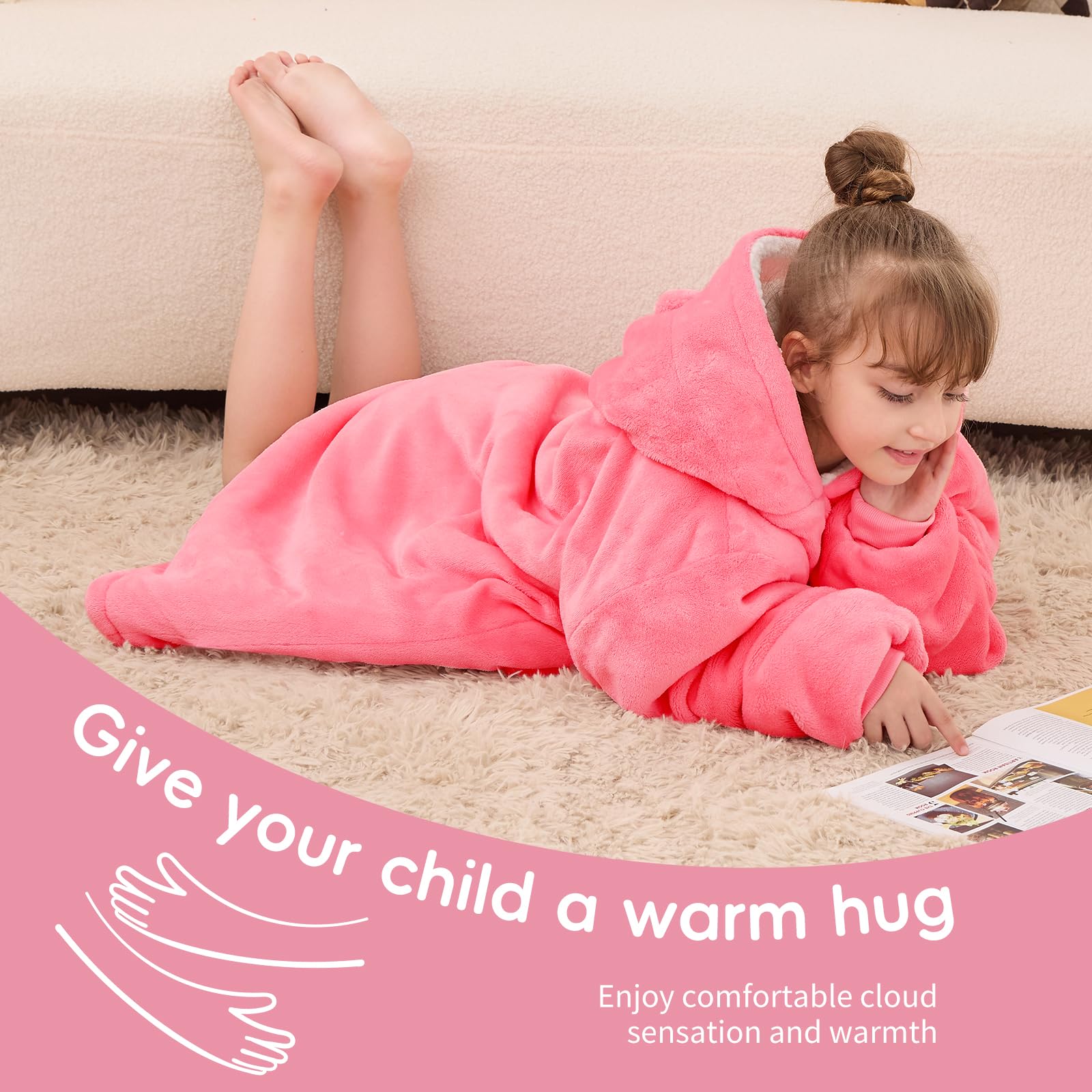 yescool kangaroo pocket detail for hand warmth and convenient storage