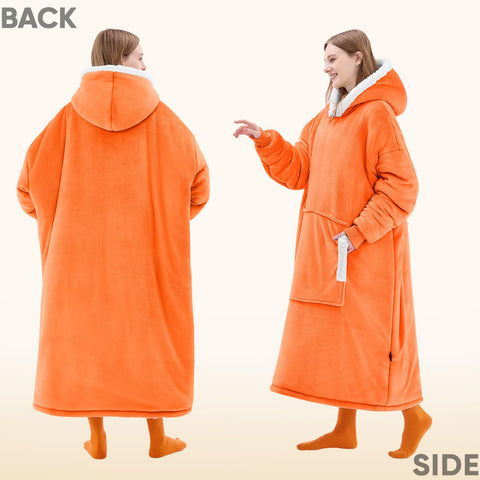 yescool large kangaroo pocket detail providing hands-free storage and convenience