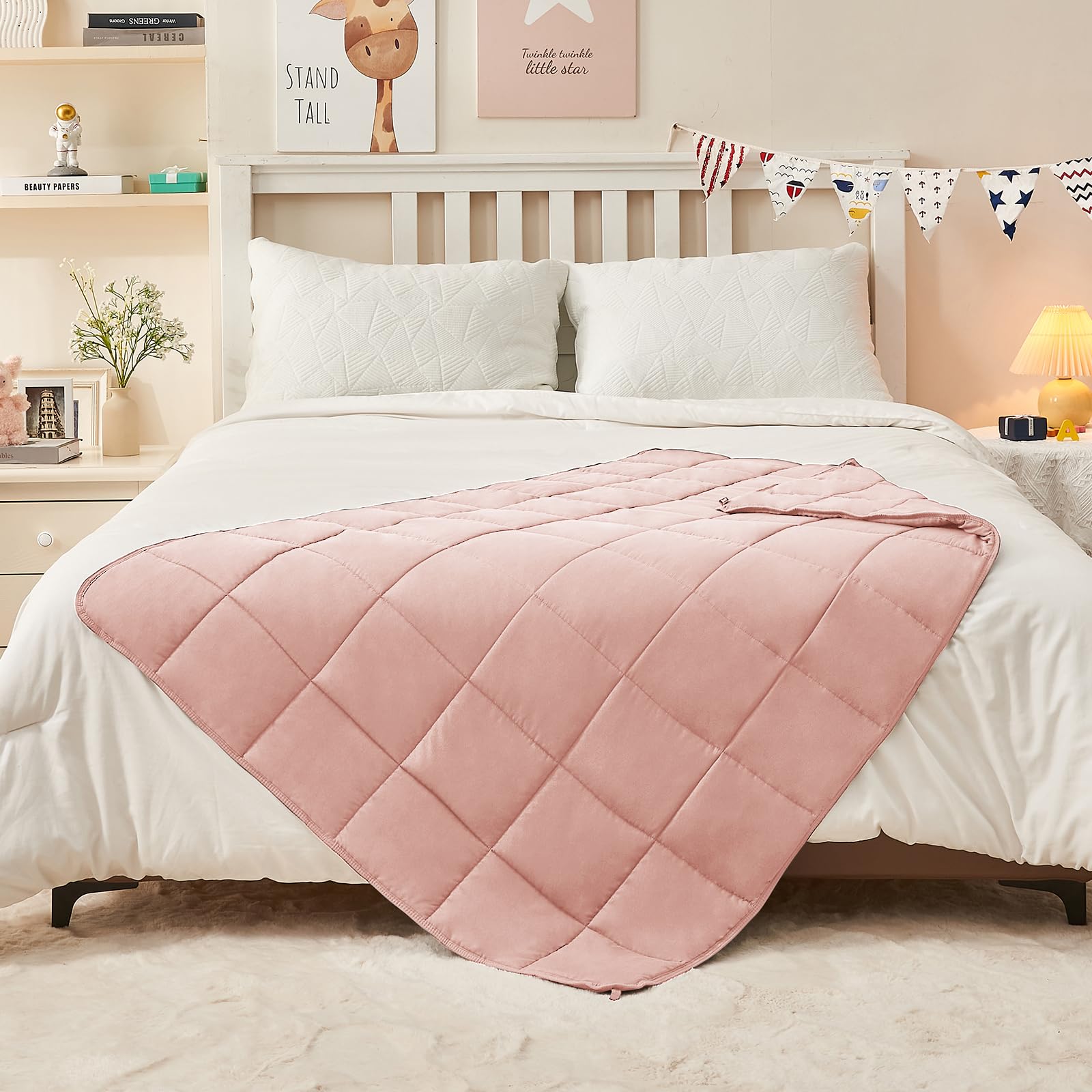 yescool blanket on living room sofa showing cozy ambiance and everyday use