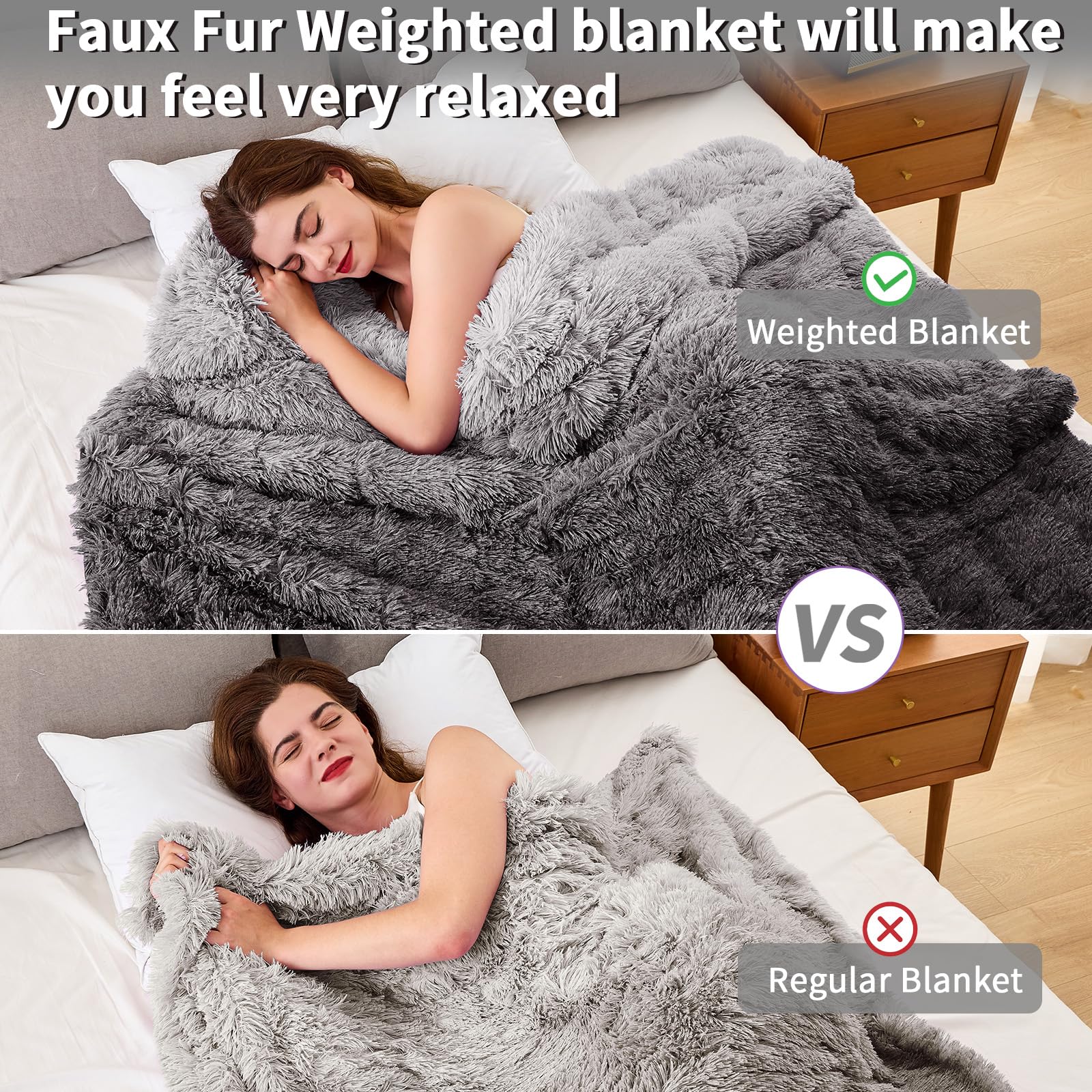 yescool quilted compartments with glass beads ensuring even weight distribution