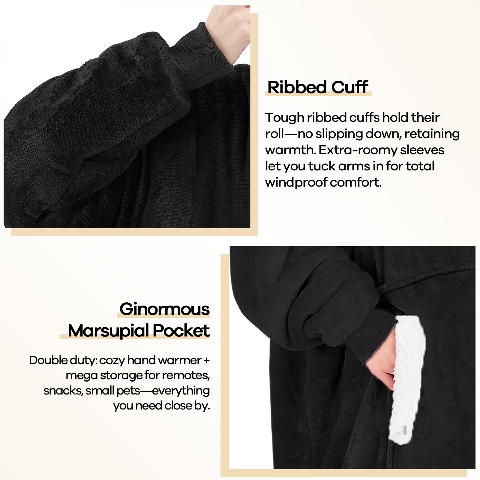 yescool sturdy shoulder stitching close-up demonstrating durability benefit