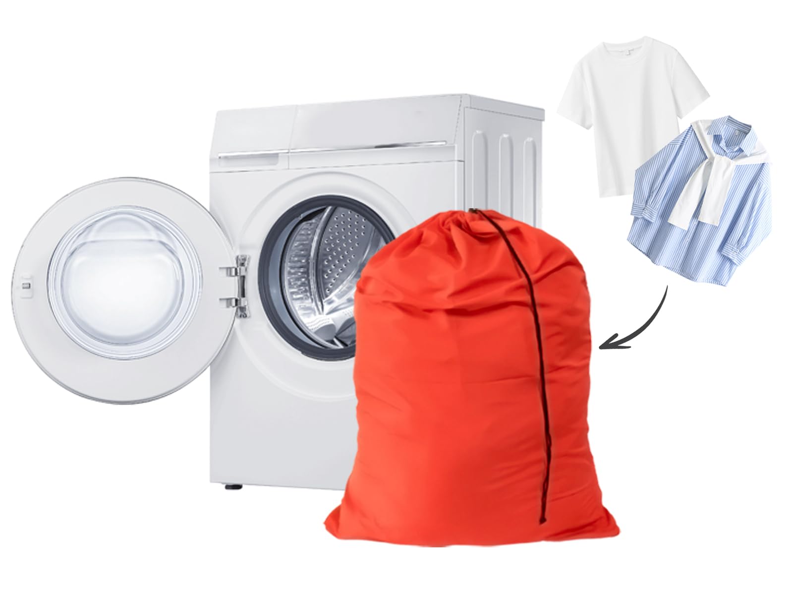 YETHAN dorm room styling with bag used for clothes organization