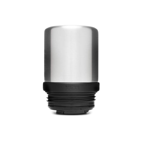 YETI cup cap front view showing compact cup for easy pouring and durability