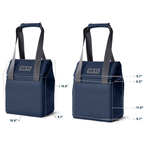 YETI Daytrip 14L strap and handle closeup for comfortable carrying advantage