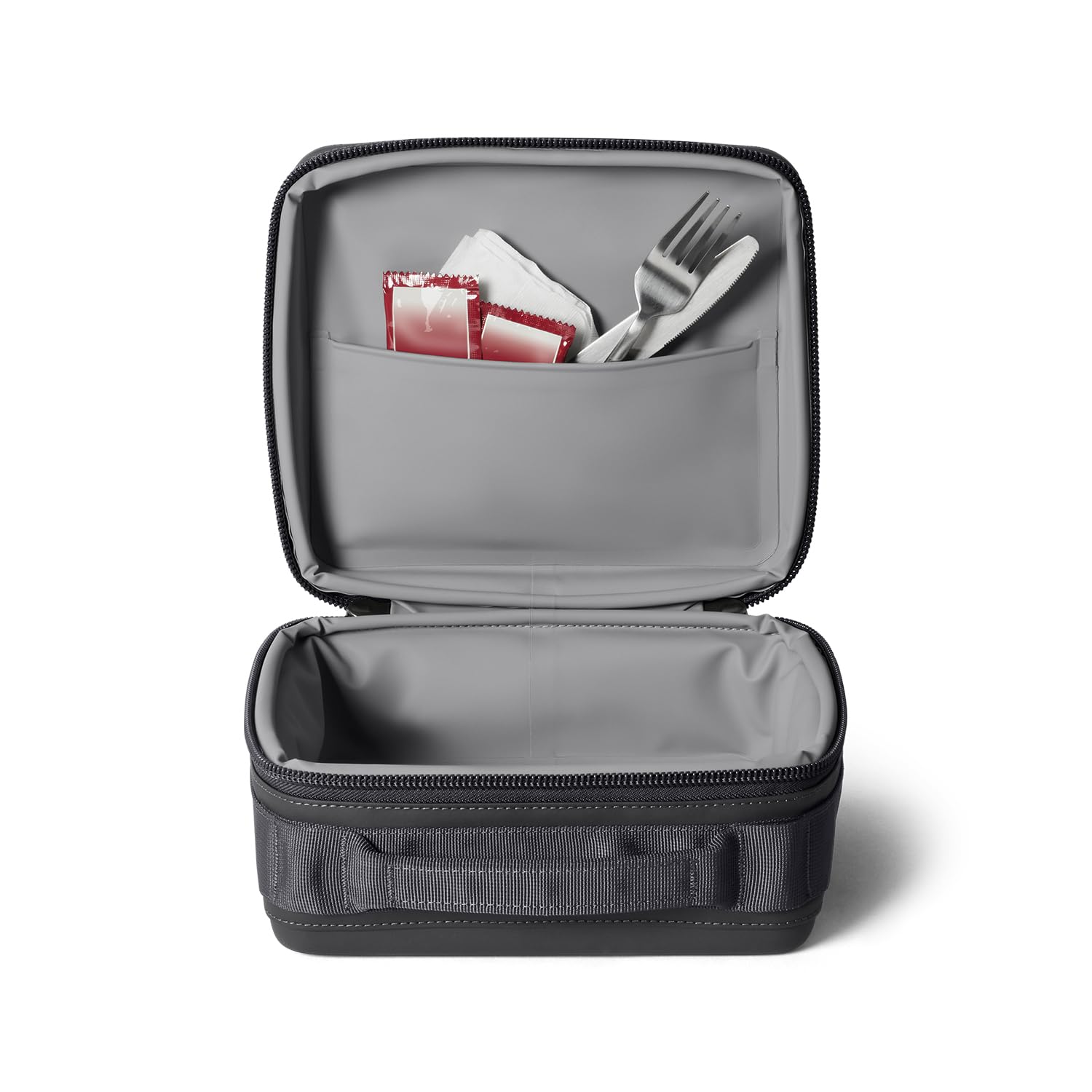 YETI Daytrip 3L exterior pocket detail for organized utensils and snacks