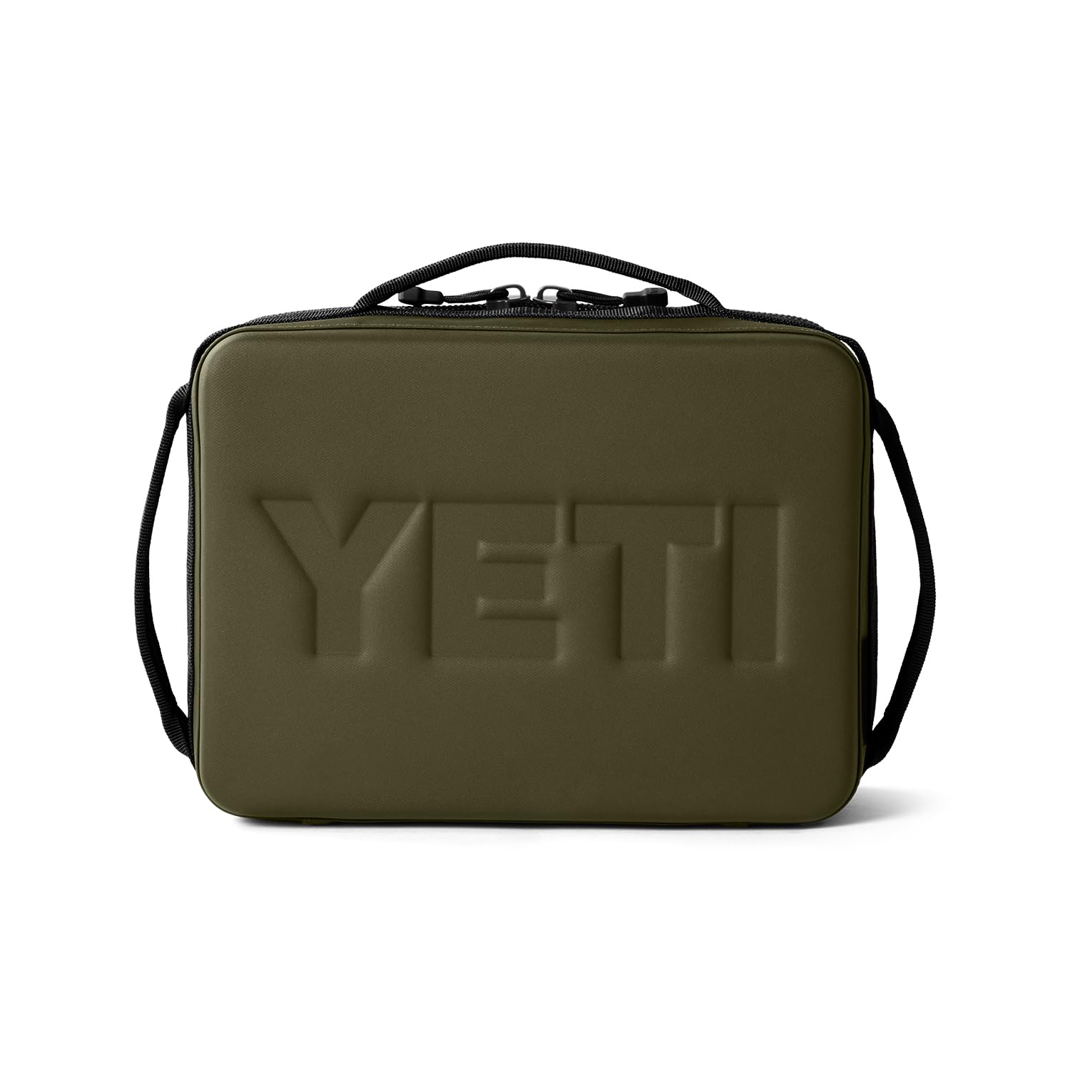 YETI Daytrip 5L next to water bottle showing scale and compact capacity benefit