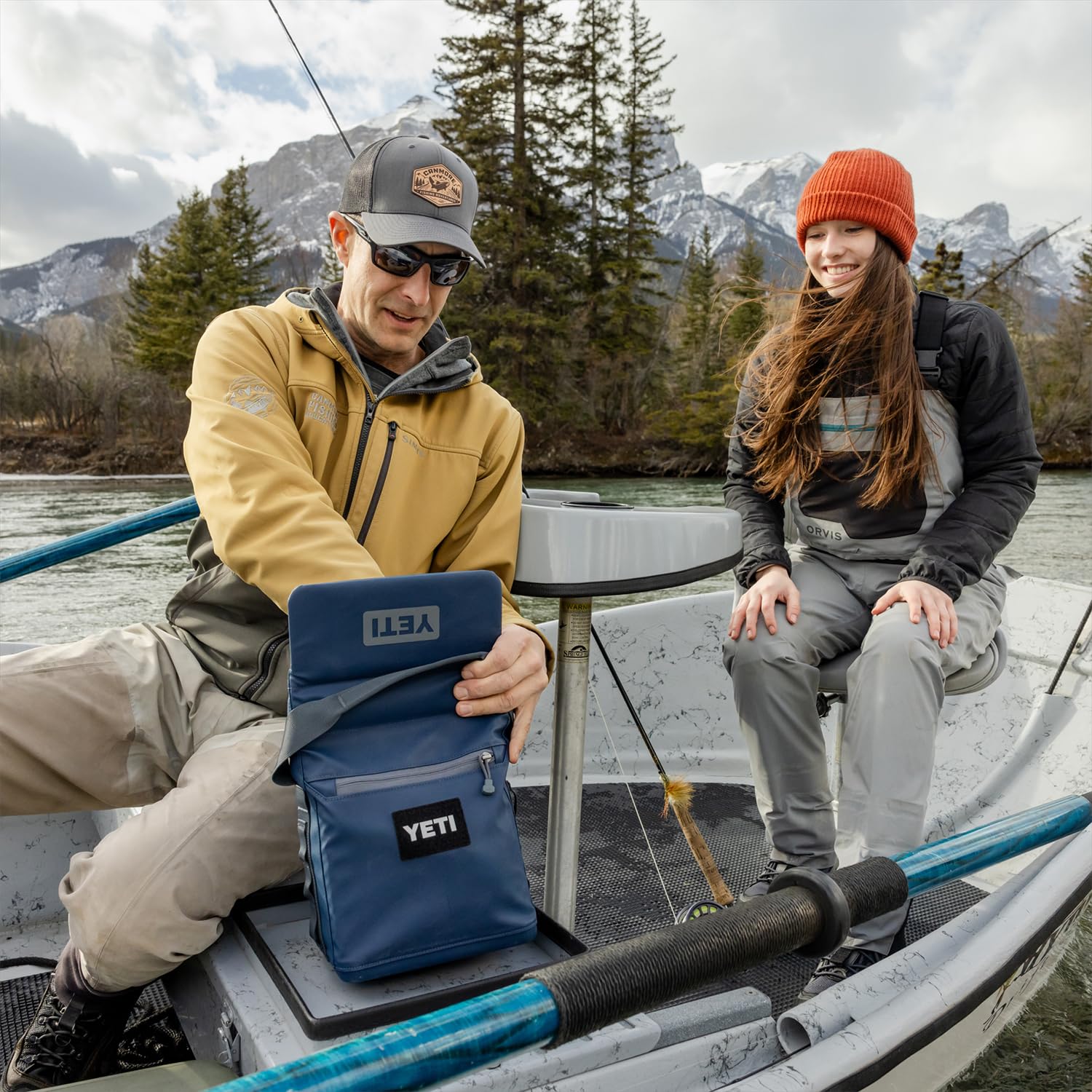 YETI Daytrip packed with cans and ice showing efficient 6L capacity