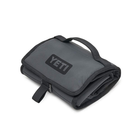 YETI Daytrip folded flat to save space and simplify storage when not in use