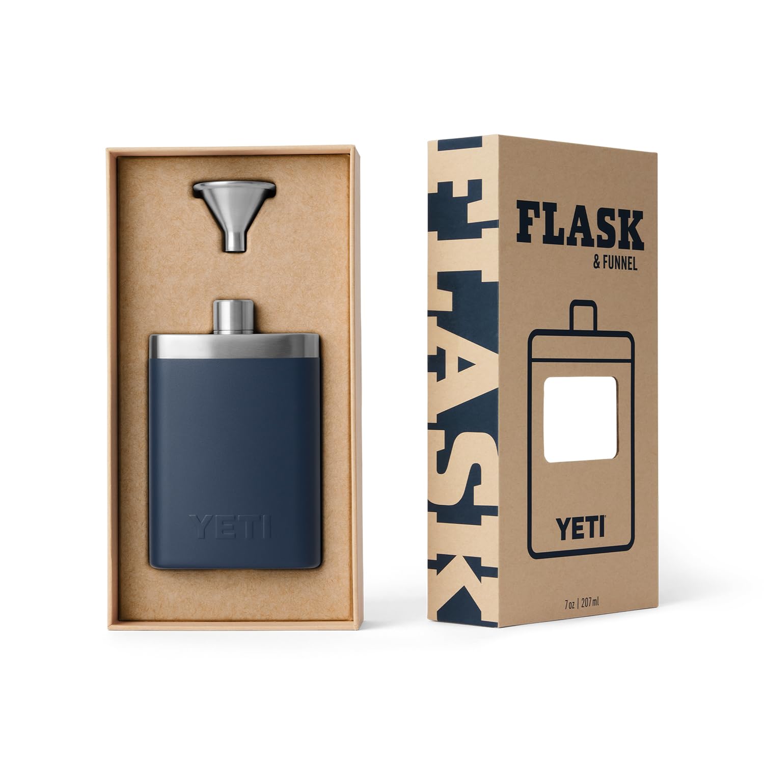 YETI flask in a pant pocket illustrating compact, discreet everyday carry