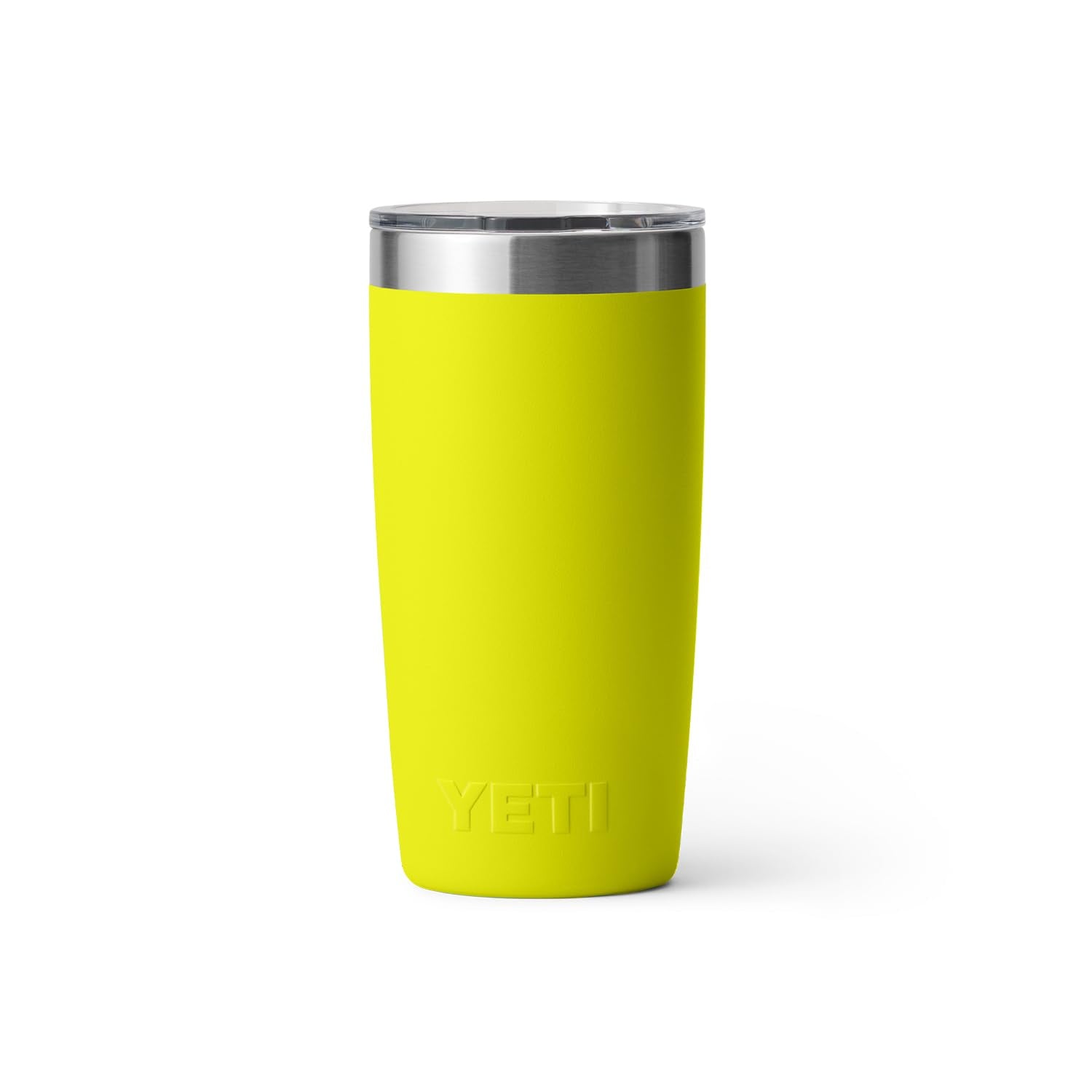 YETI Rambler placed in a car cup holder demonstrating compatibility and secure fit