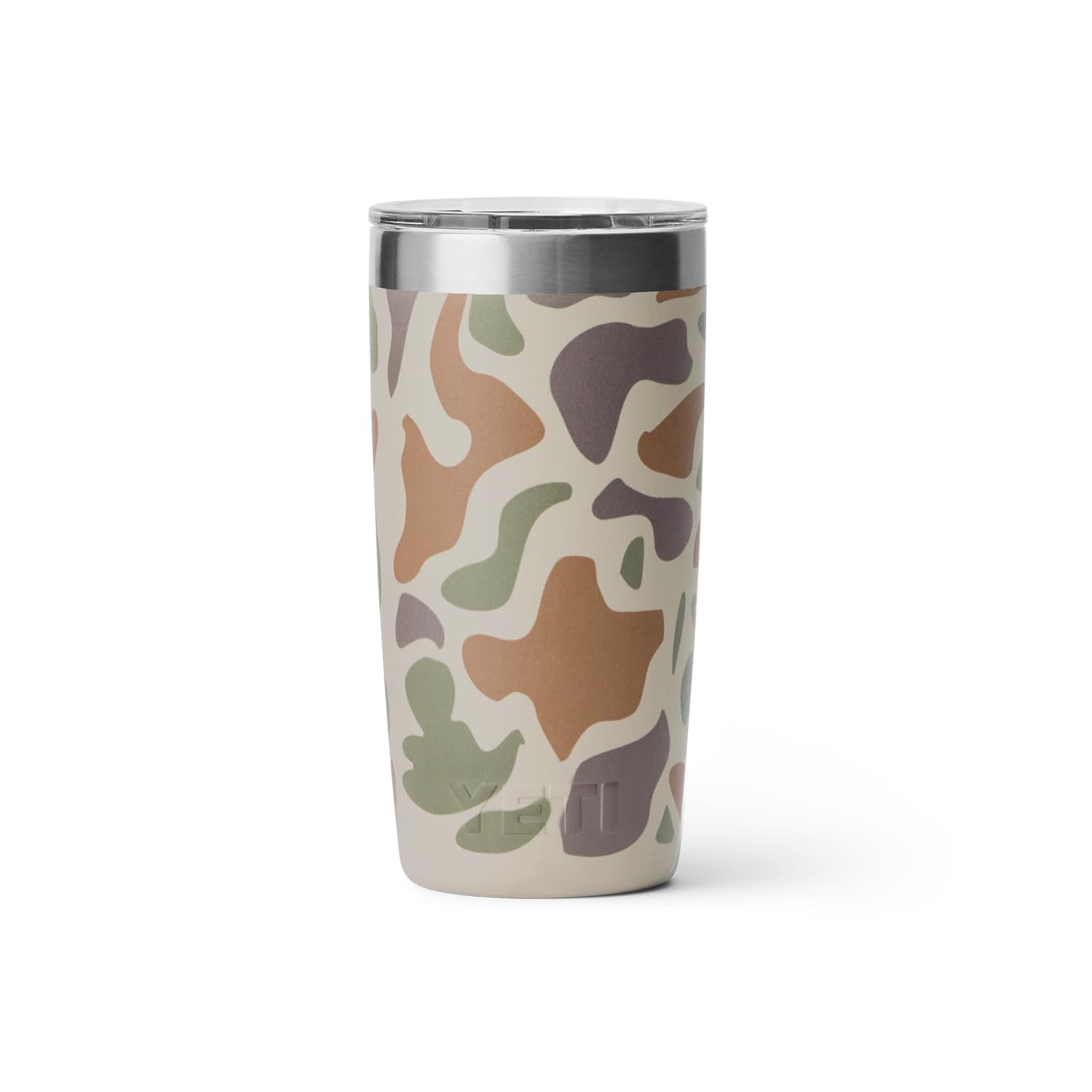 YETI Rambler in car cup holder demonstrating travel fit and stability
