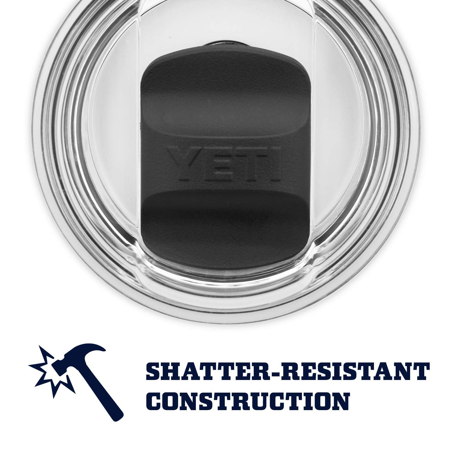 YETI Rambler cutaway illustration showing vacuum insulation for longer temperature control