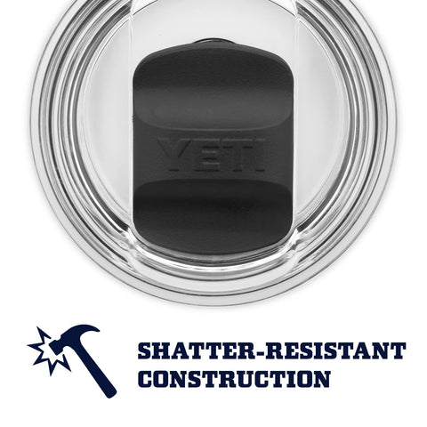 YETI Rambler exterior showing no-sweat surface keeping hands dry