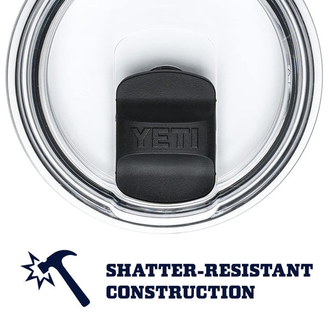 YETI Rambler beside a smartphone illustrating compact dimensions and cup-holder fit