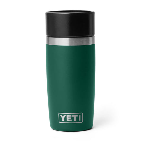 YETI Rambler held in hand illustrating lightweight, commuter-friendly size