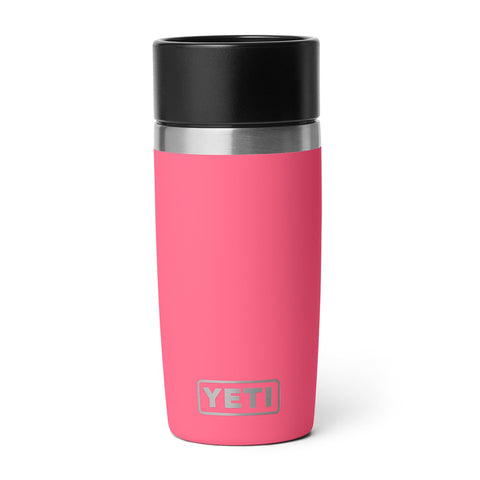 YETI Rambler in car cupholder showing cupholder compatibility and portability