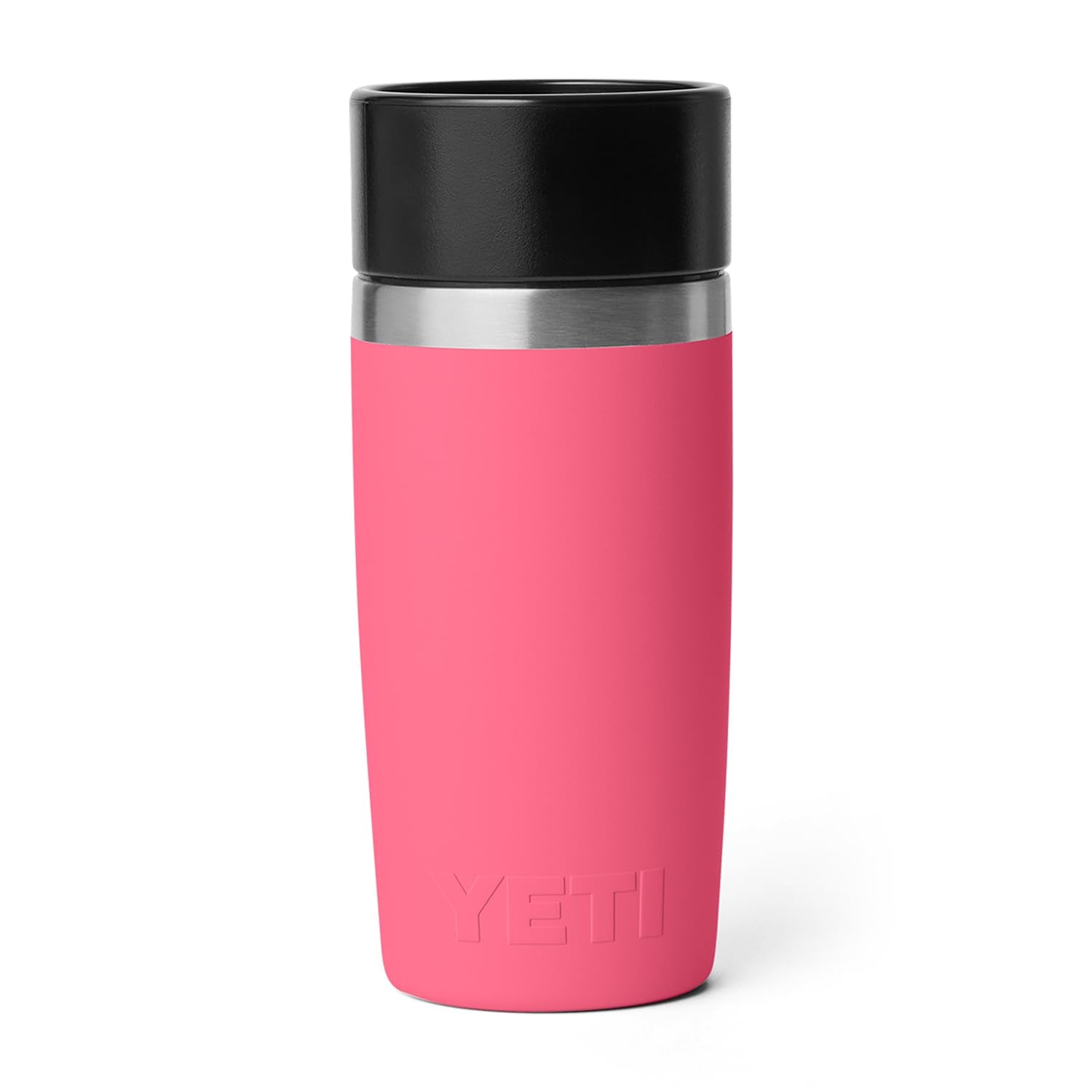 YETI Rambler inside dishwasher showing dishwasher-safe cleaning benefit