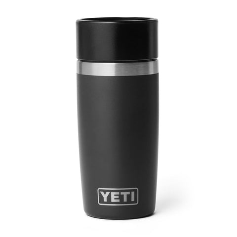 YETI Rambler stainless finish close-up showing durable, rust-resistant surface