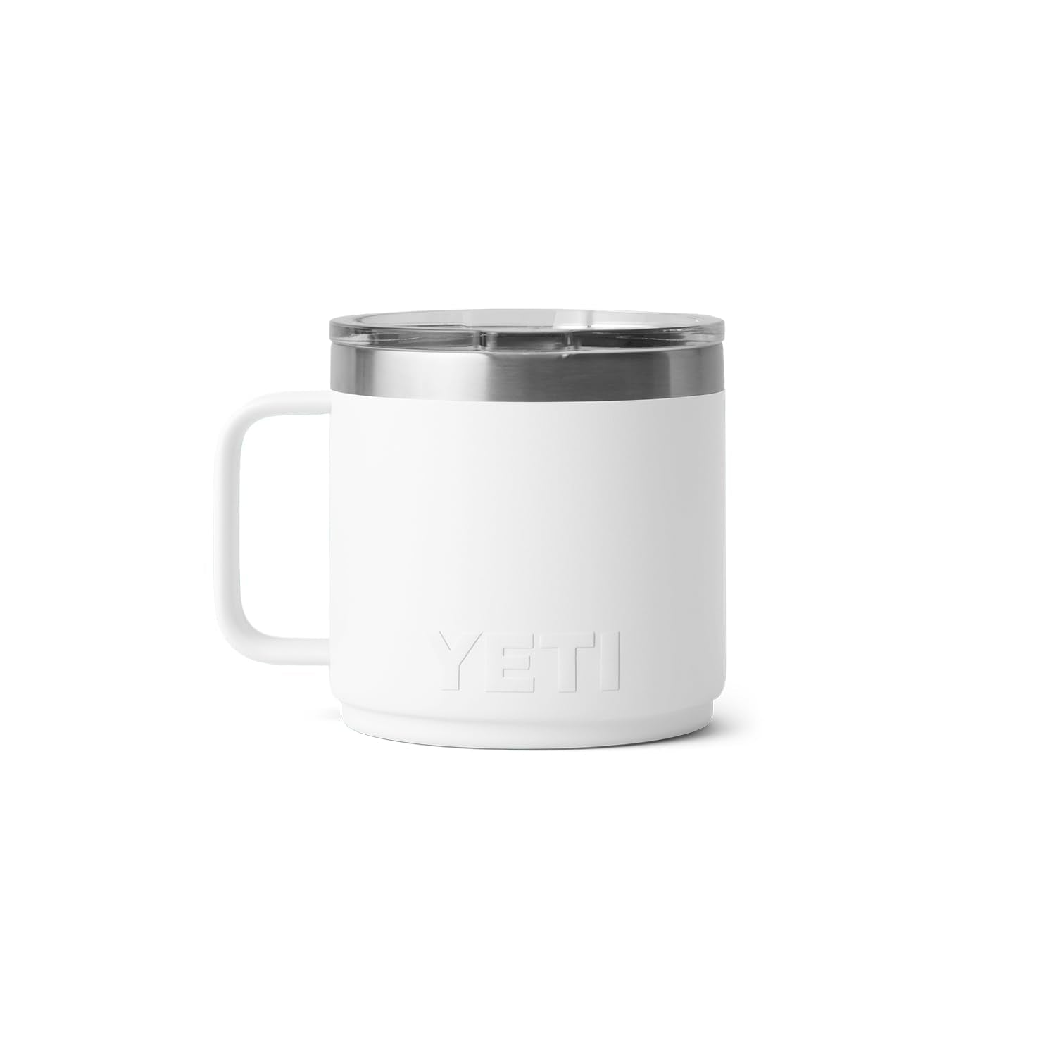 YETI Rambler inside dishwasher demonstrating easy-clean advantage