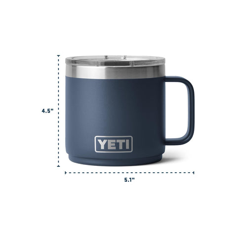 YETI Rambler on a camp kitchen table illustrating outdoor-ready convenience