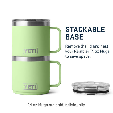 YETI Rambler surface texture close-up showing finish and easy-grip benefit