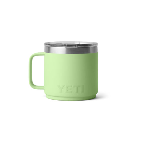 YETI Rambler held in hand showing compact size and portability benefit