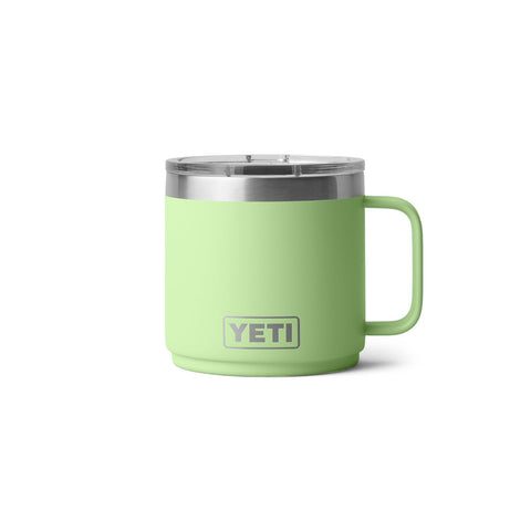 YETI Rambler stacked mugs demonstrating space-saving nesting feature
