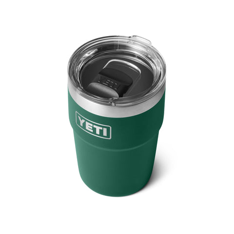 YETI Rambler MagSlider lid close-up demonstrating easy one-handed access