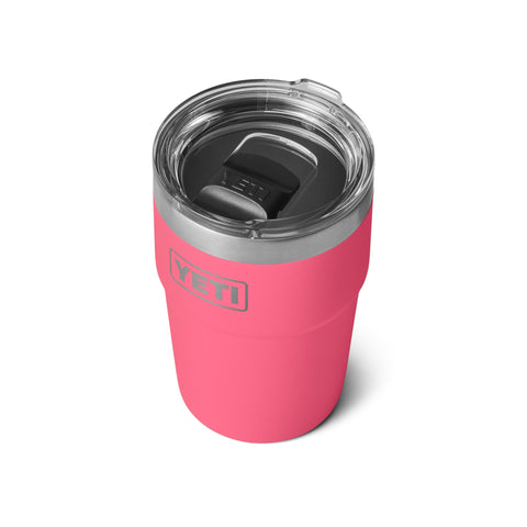 YETI Rambler MagSlider lid close-up showing magnetic closure and splash protection