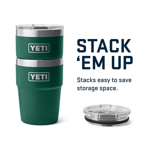 YETI Rambler next to ruler showing 16 oz size and portability benefit