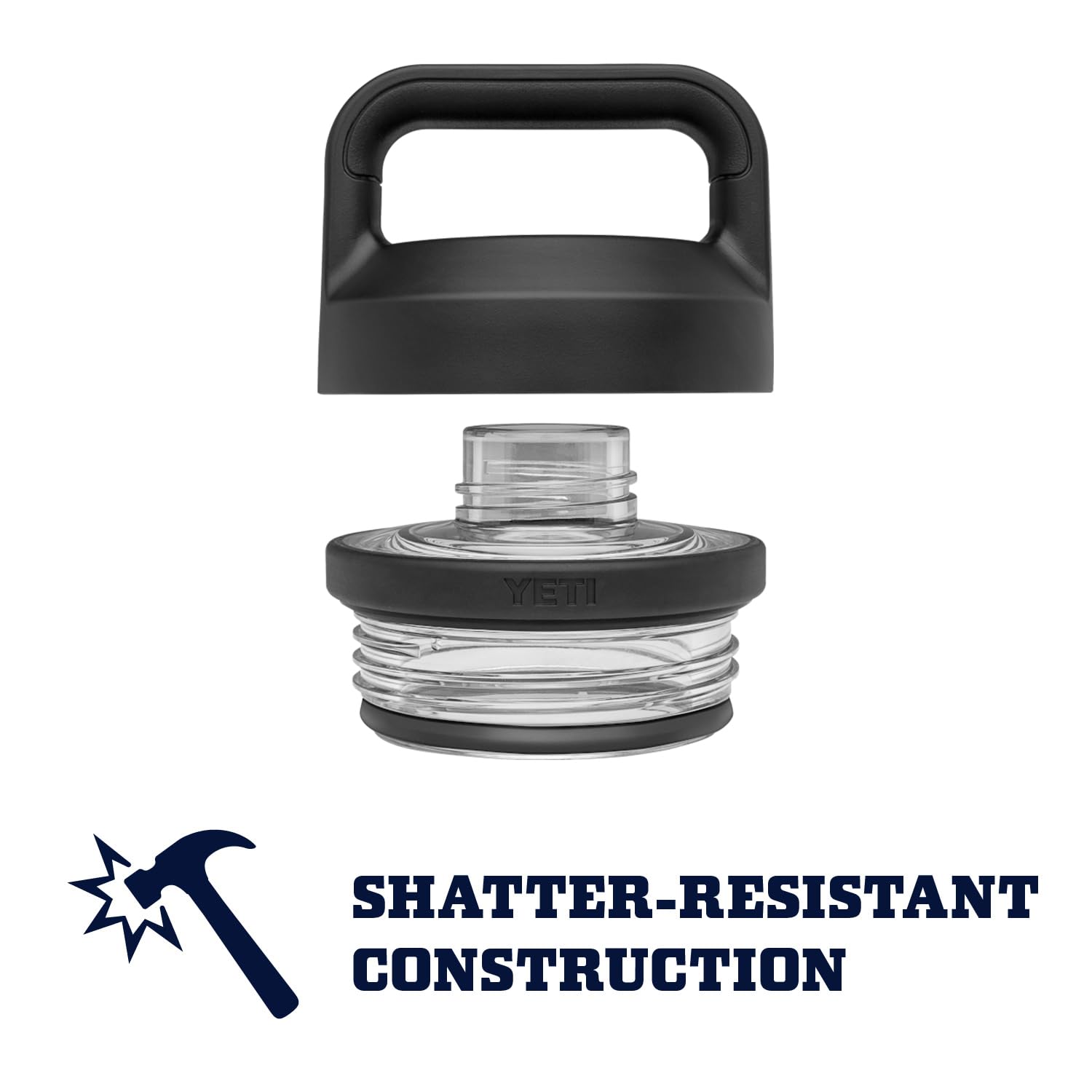 YETI Rambler inside a backpack demonstrating travel-ready leakproof convenience