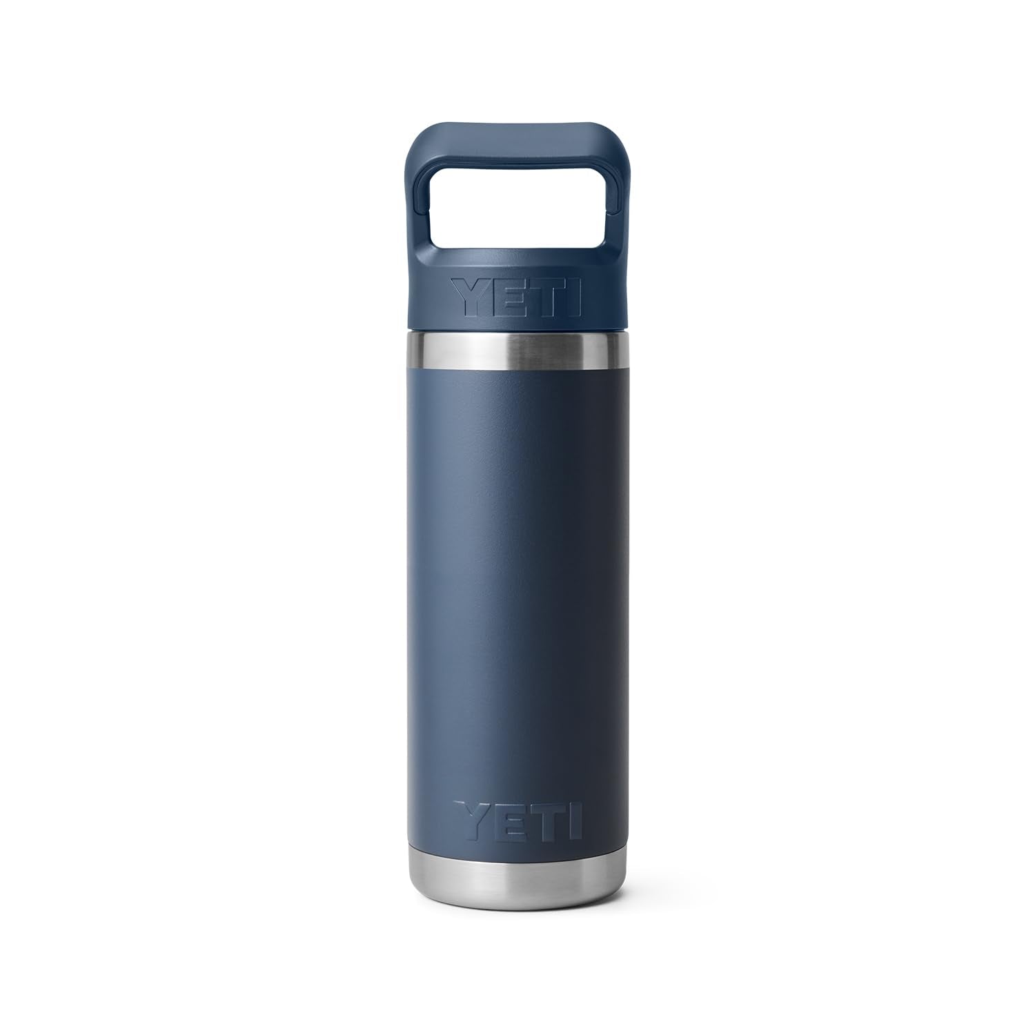 YETI Rambler beside kayak illustrating outdoor durability and reliable hydration benefit