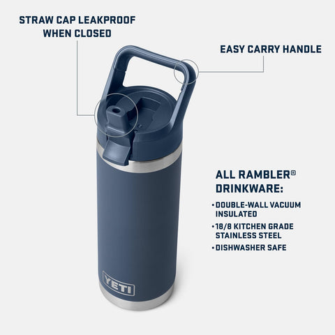 YETI Straw Cap close-up highlighting leak-resistant sip convenience and secure seal