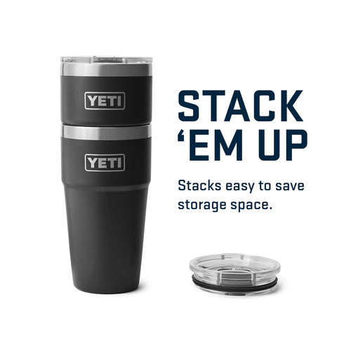 YETI Rambler angled close-up of powder coat showing scratch resistance benefit