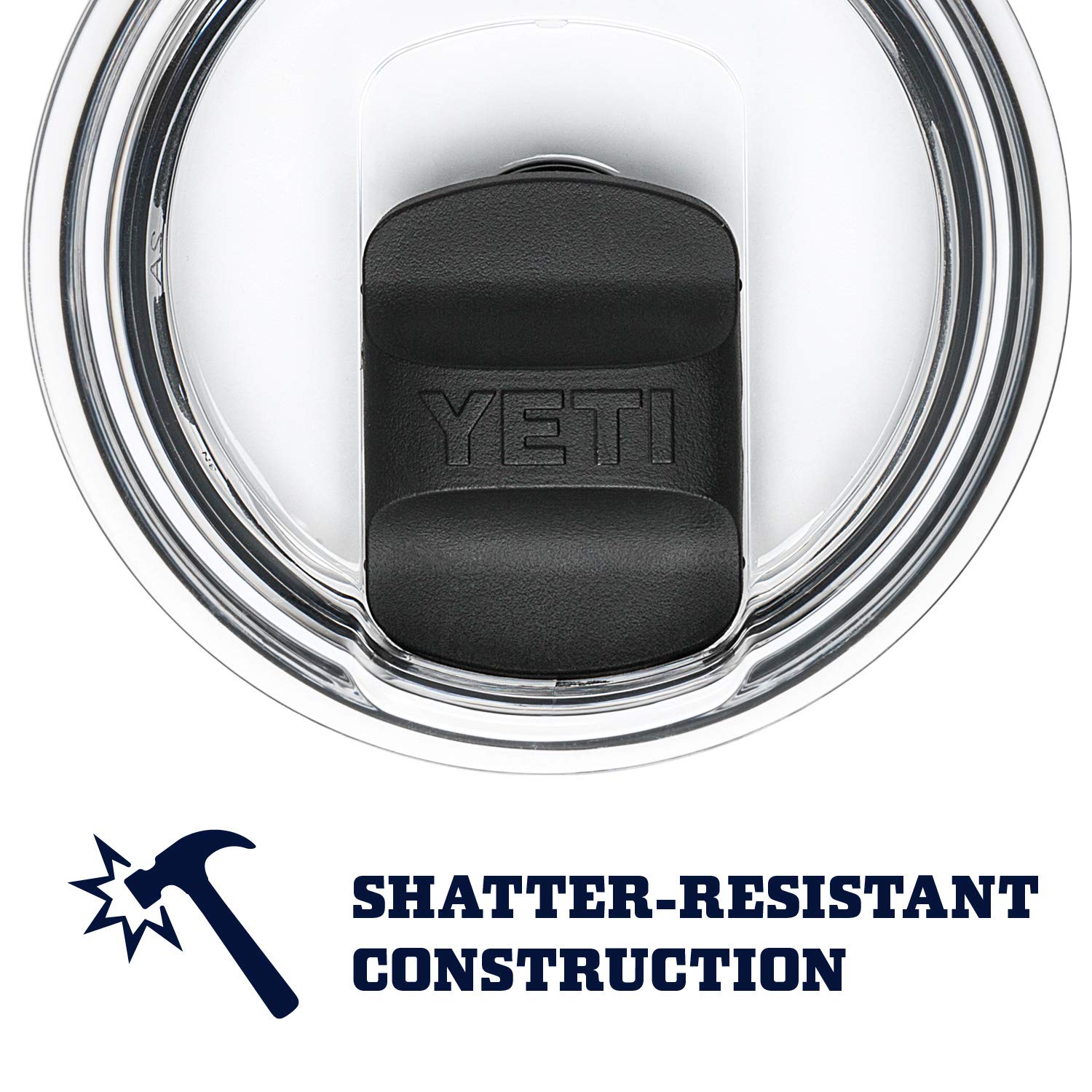 YETI Rambler on hiking pack in outdoor scene for on-the-go use