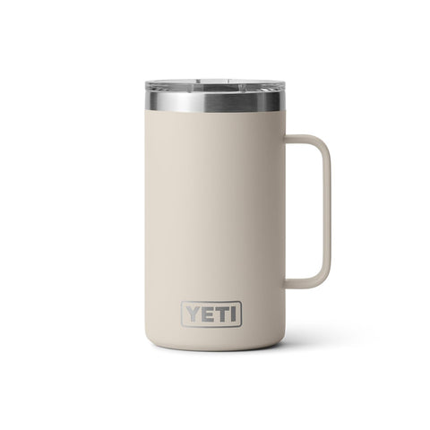 YETI Rambler handle profile highlighting comfortable grip and easy carrying benefit