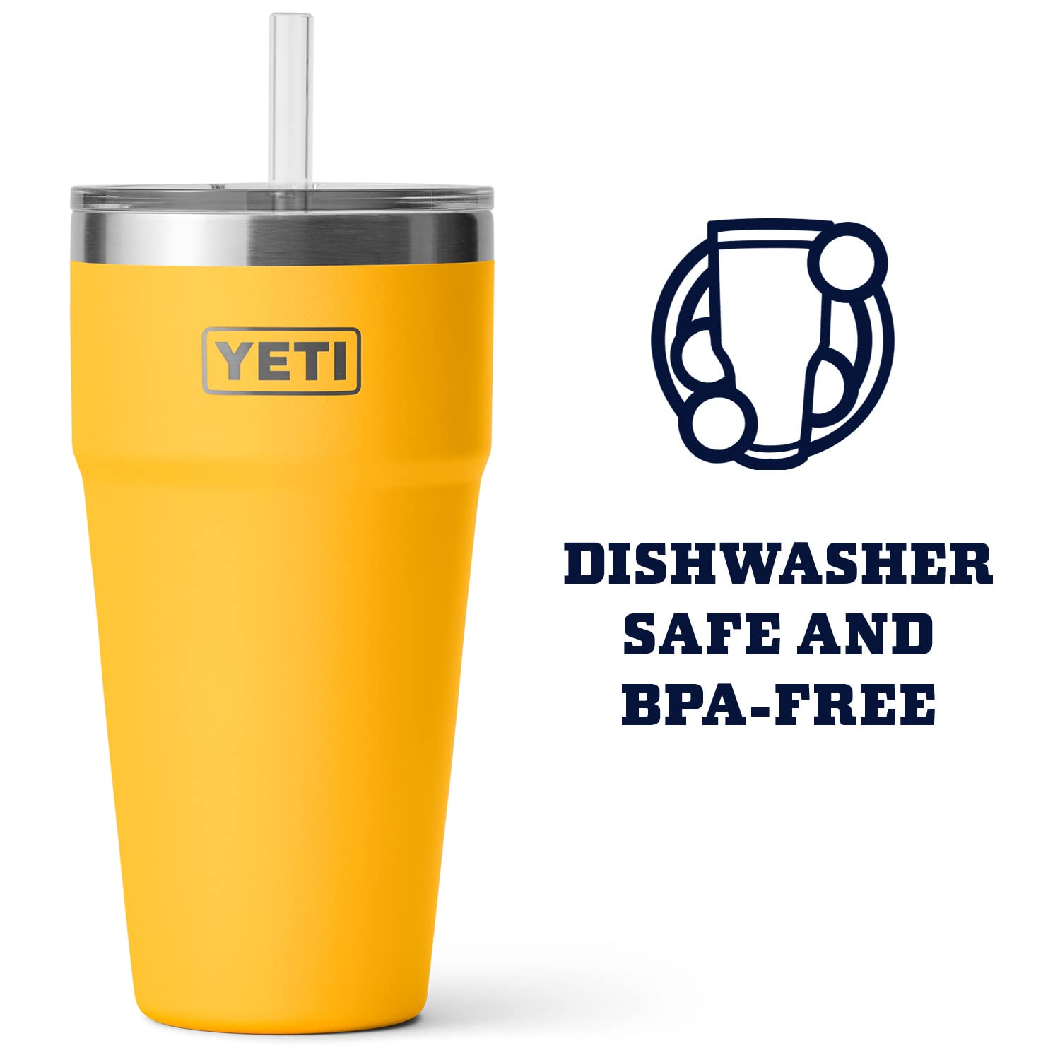 YETI Rambler Duracoat finish detail showing color durability and protective coating