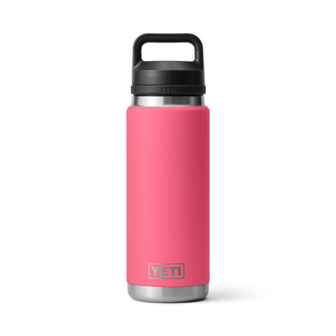YETI Rambler textured No Sweat exterior in Tropical Pink preventing condensation