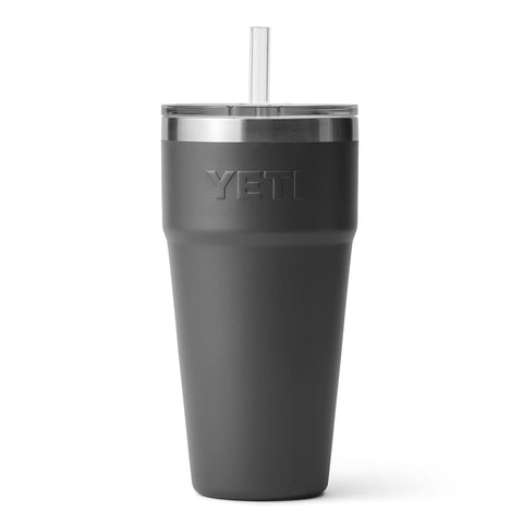 YETI Rambler top view with ice and beverage showing insulation benefit